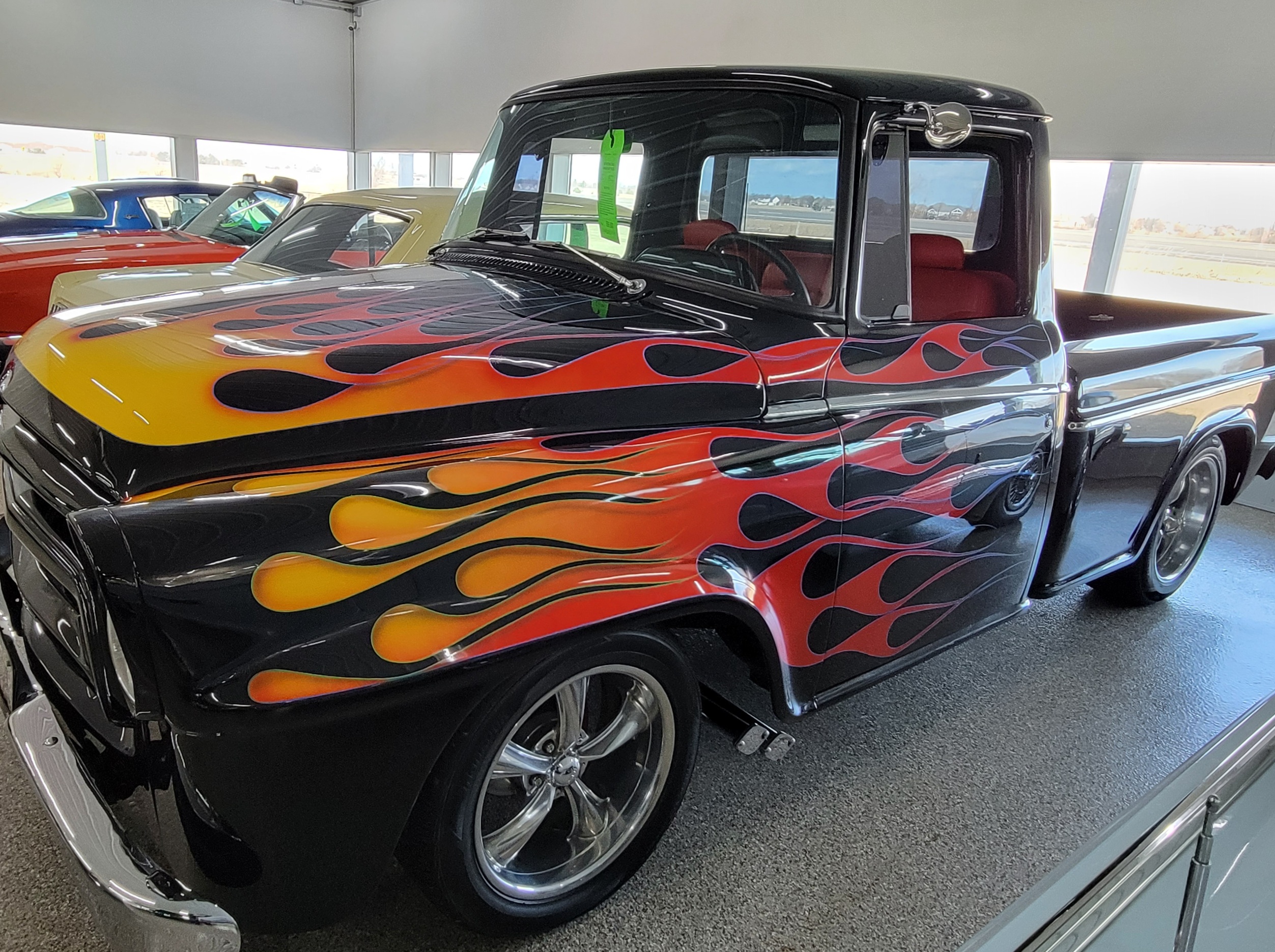 Almost Perfect $100 Paint Job - Tractor Paint On A 1957 Chevy